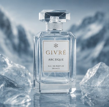 Flacon Arctique — fragrance boisée fraîche